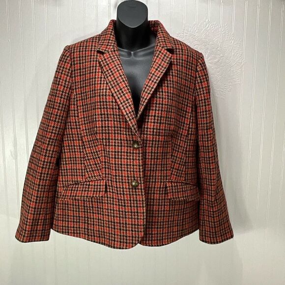 TALBOTS Aberdeen Wool Blend Blazer - Picture 1 of 5